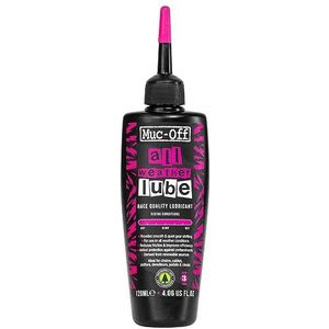 Muc-Off All-Weather Chain Lube All-weather Kettingolie, 120 ml, biologisch afbreekbaar smeervet, kettingspray, fiets, voor alle soorten fietsen, geformuleerd voor alle weersomstandigheden