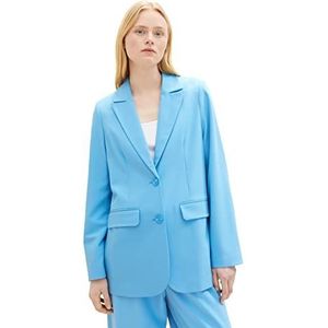 TOM TAILOR Denim Dames blazer 1035875, 18395 - Rainy Sky Blue, M