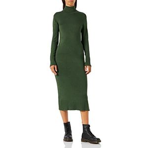 JACK & JONES JXCAT Soft ROLL Nek Jurk Knit SN Jurk, Black Forest, XL, Black forest, XL