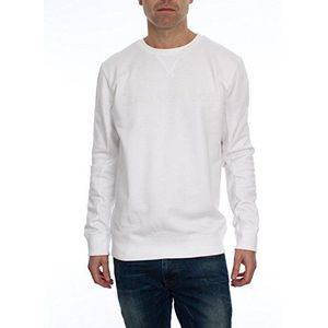 Calvin Klein Jeans Sweatshirt voor heren, wit, XS