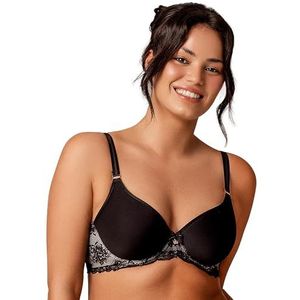 Royal Lounge Intimates Dames BH Royal Gala Zwart 85E, Zwart, E