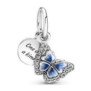 Charm colgante Pandora 790757C01 Mariposa azul
