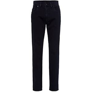 EUREX by BRAX Heren Regular Fit Jeans Broek Style Luke Stretch Katoen, zwart, blauw, 40W x 34L