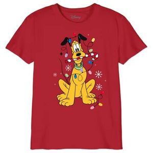 Disney T-shirt voor jongens, Rood, 12 Jaren