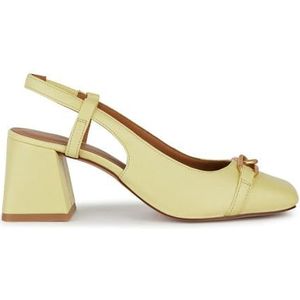 Geox D Coronilla Pump voor dames, geel, 35 EU