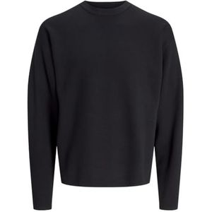 Jack & Jones JJEURBAN Knit Crew Neck SN, zwart, L