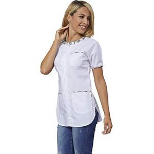 Siggi Horeca Kazak voor dames, wit, S