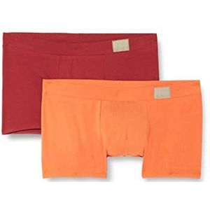 Sloggi Men GO Natural C2P Hipster voor heren, oranje-dark combinatie, XXL (2-pack)