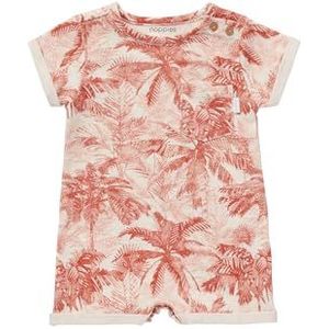 Noppies Baby Baby-jongens jongens Playsuit Hofuf Allover Print Overall, Hot Sauce-P887, 62