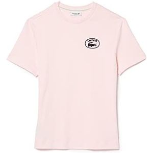 Lacoste Tf9398 T-shirt voor dames, Flamingo, 32