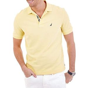 Nautica Effen Ankerdek voor heren Classic Fit Polo