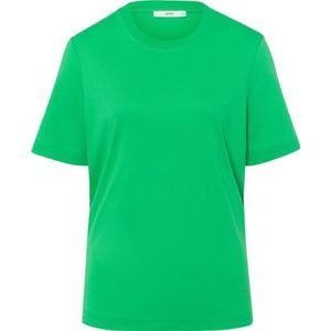 BRAX Dames Style CIRA Interlock Light T-shirt, apple green, 44