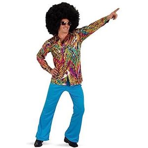 Carnival Toys Disco colour dance shirt, for man (one size: M/L) in bag w/haak.
