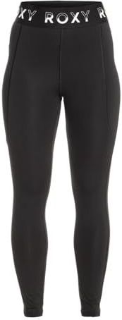 Quiksilver - Bold Moves Legging - Damesbroek - Niet-denim - Zwart - Katoen