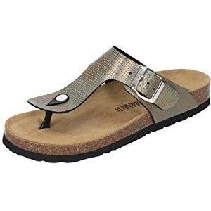 Dr. Brinkmann Dames 700917 slippers, bruin brons, 38 EU