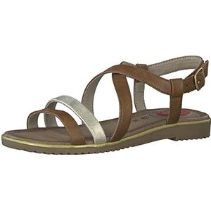 Jana - Sandaal - H-breedte - Zwart - Synthetische Weefsels