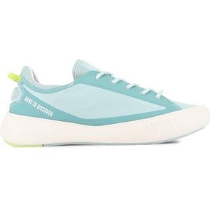 Palladium Pallanova enkellaars voor dames, lichtgroenblauw, 42 EU, Licht Blauwgroen, 42 EU