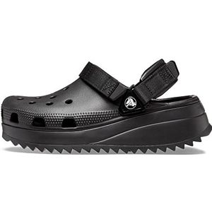 Crocs Unisex-volwassen klassieke wandelaar klomp, Zwart/Zwart, 35.5/37 EU