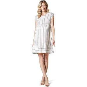 ESPRIT Maternity Dames Dress Nurs Sl Jacquard Jurk