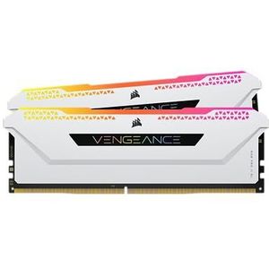 CORSAIR VENGEANCE RGB PRO SL DDR4 RAM Lichtversterkingskit (geen fysiek geheugen) - Wit