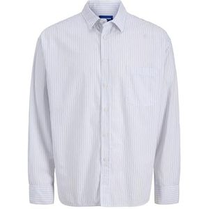JACK & JONES - Overhemd - Wit - Regular Fit - Lange Mouw