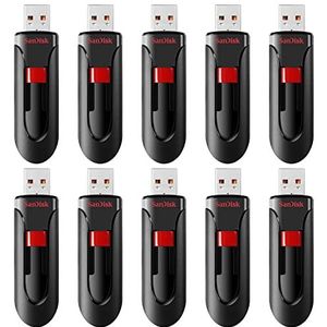 SanDisk Cruzer Glide 64 GB USB Flash Drive USB 2.0 - 10 Pack
