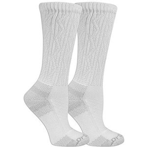 Dr. Scholl's - Casual Sok - Wit/Grijs - 2pk