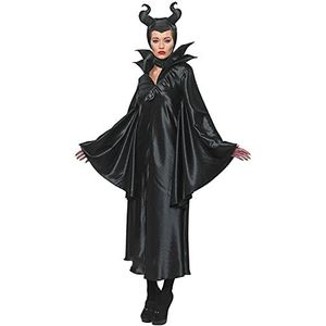 Rubie's officieel Maleficent-The Dark Fee-kostuum, Disney-dameskostuum, kostuum voor volwassenen, Halloween-kostuum