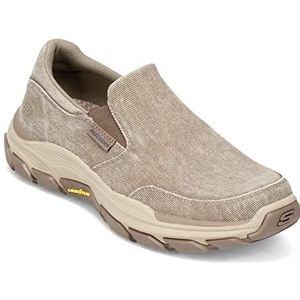 Skechers USA Men's Men's Respected-Fallston Canvas Slip On, TPE, 14