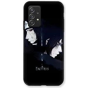 Cokitec Beschermhoes voor Samsung Galaxy A52S Manga Naruto Sasuke Itachi