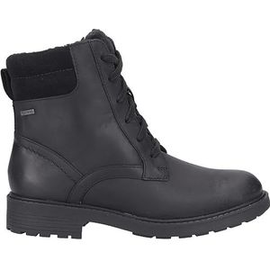 Clarks Premium Dames Orinoco2SpcGTX Fashion Boot, zwart WLined Lea, 8 UK, Zwarte Wlined Lea, 41 EU