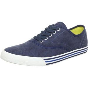 s.Oliver Casual 5-5-13625-30 Herensneakers, Blauw Navy 805, 45 EU