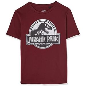 Jurassic Park BOJUPAMTS034 T-shirt, Bourgondië, 10 jaar, jongens, Bourgondië, 10 Jaar