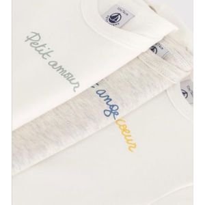 Petit Bateau Mouwloze body (3 stuks) voor jongens, Versie 1., 12 Maanden