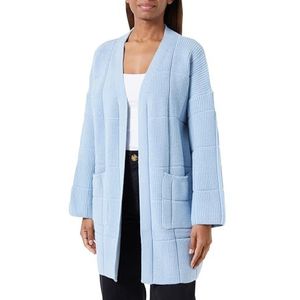 Blonda - Cardigan - Blauw - Tricot - Voor Dames