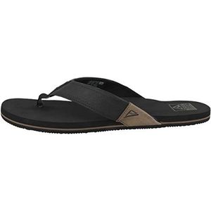 Reef Newport Flipflop voor heren, zwart, 40 EU