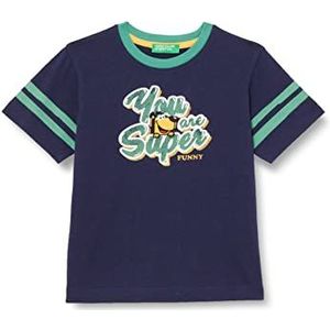 United Colors of Benetton T-shirt voor jongens, blauw 252, 18 Maanden