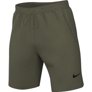 Nike Heren Shorts M Nk Df Form 9In Ul Short, Medium Olive/Zwart, FN2998-222, 2XL