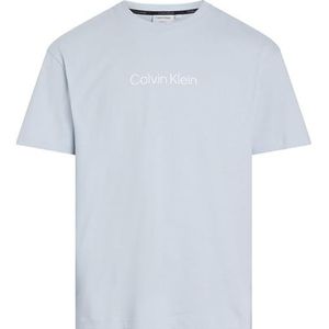 Calvin Klein Heren Hero Logo Comfort T-Shirt S/S, Kentucky Blauw, L