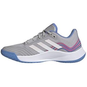 adidas Dames Novaflight Volley Sneakers, Grey Two/Ftwr White/Silver Dawn, 42 2/3 EU