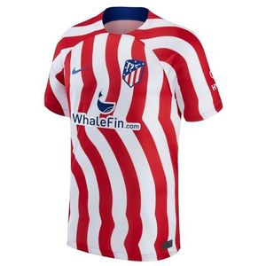 Nike, Atlético Madrid 2022/23 Stadium Home, officieel voetbalshirt, wit/Deep Royal Blue/Deep Royal Blue, L, uniseks, volwassenen