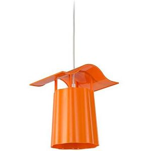 Homemania ASZ.0833 Hanglamp Tree Lantern Oranje van Polystyreen Kristal, 22 x 19 x 70 cm