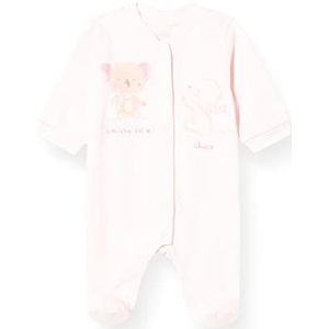 Chicco Rompertje van katoen met opening aan de voorkant, pyjama voor jongens en baby's, uniseks, Roze, 50