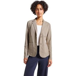 Street One Basic blazer voor dames, Morning Beige Mel., 34