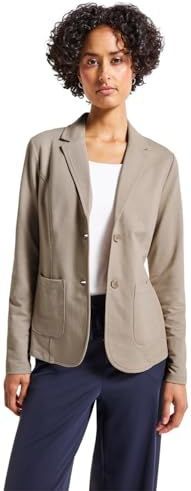 Street One Basic blazer voor dames, Morning Beige Mel., 34