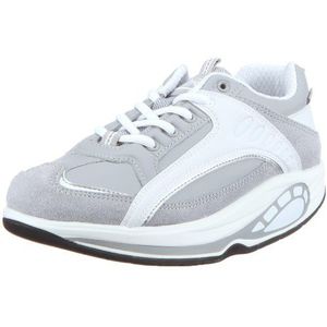 Buffalo 110349 7000-145 SOFT ACTION LEATHER GREY218, dames sportschoenen - fitness, Grijs Grey218, 41 EU
