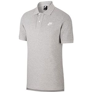 Nike Heren M NSW Sce Polo Matchup Pq Polo Shirt, dk grey heather (white), 3XL