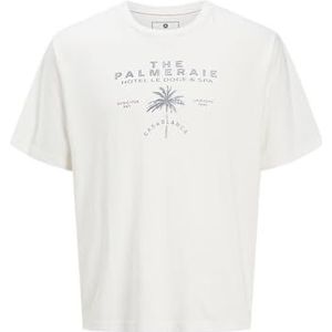 Jack & Jones jprbluphillip ss tee, cloud dancer, L