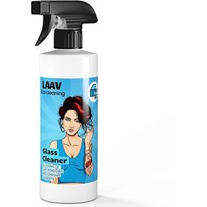 LAAV Autoruitenreiniger GLASS CLEANER 500 ml Reiniging en onderhoud van glas en chroom in de auto
