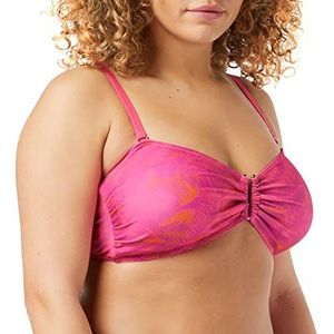 Regatta Unisex Aceana III bikini top, Pink Fusion Palm, 3XL